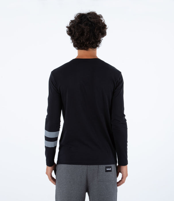 OCEANCARE BLACK PARTY LS TEE