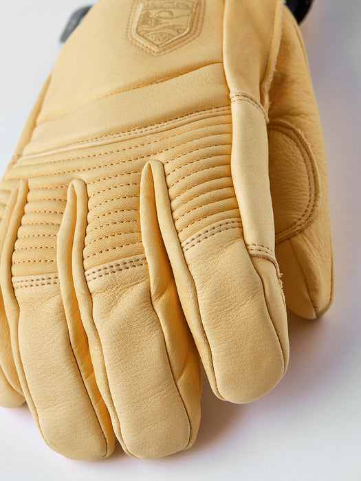 GUANTES LEATHER FALL LINE- 5 FINGER UNISEX NATURAL BROWN